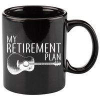 My Retirement Plan Playing  Guitar 11oz C Handle Ceramic Mug