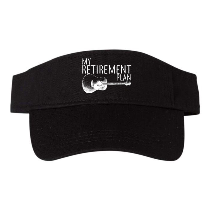 My Retirement Plan Playing  Guitar Valucap Bio-Washed Visor