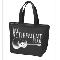 My Retirement Plan Playing  Guitar Zip Tote Bag