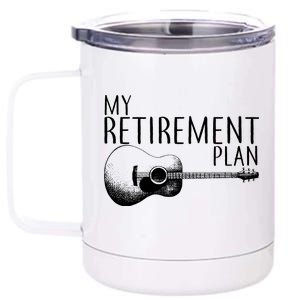 My Retirement Plan Playing  Guitar 12 oz Stainless Steel Tumbler Cup