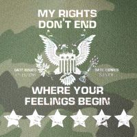 My Right Don't end Legacy Tie Dye Trucker Hat
