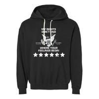 My Right Don't end Garment-Dyed Fleece Hoodie