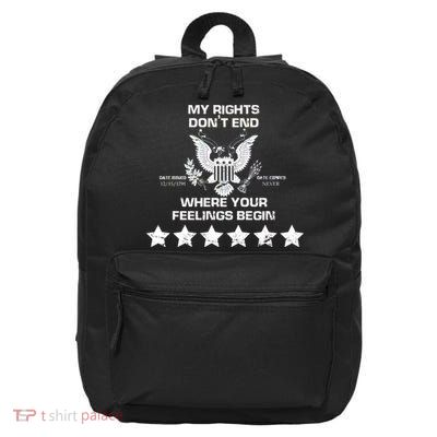 My Right Don't end 16 in Basic Backpack