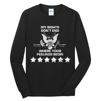 My Right Don't end Tall Long Sleeve T-Shirt