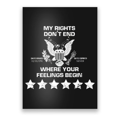 My Right Don't end Poster