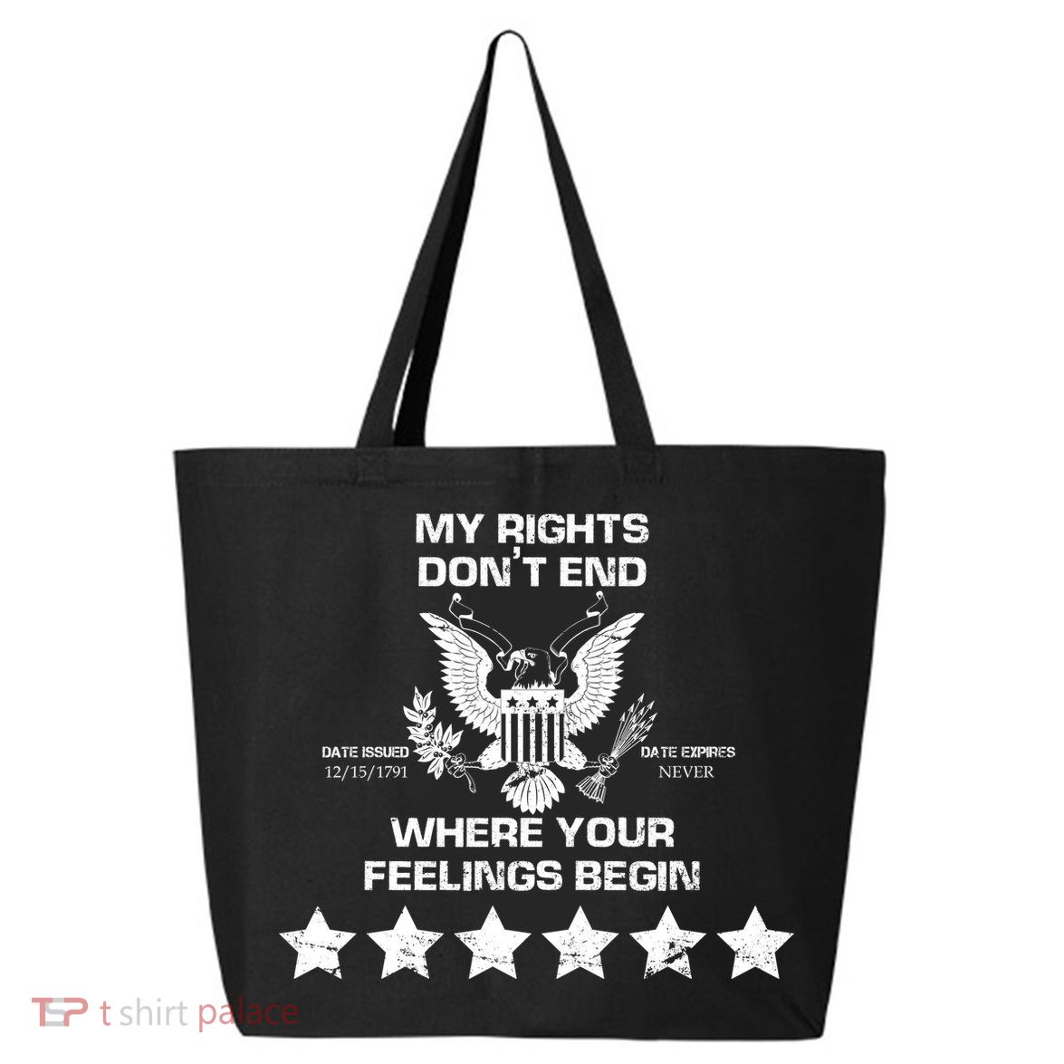 My Right Don't end 25L Jumbo Tote