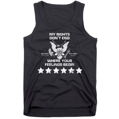 My Right Don't end Tank Top