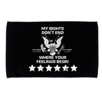 My Right Don't end Microfiber Hand Towel