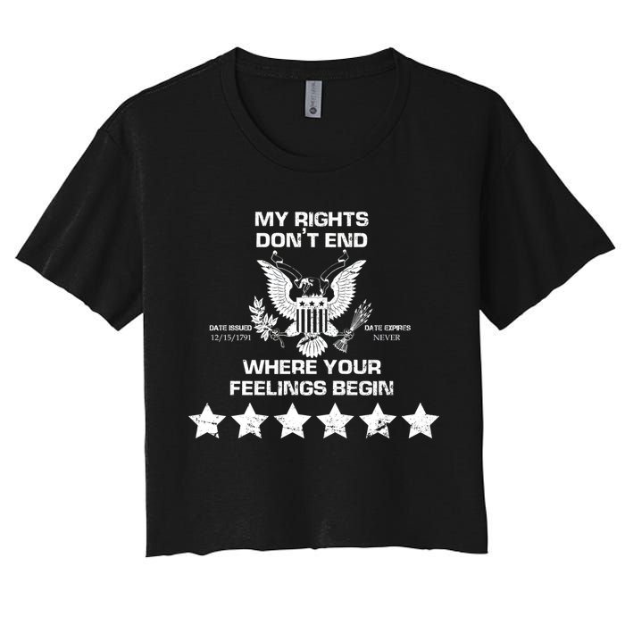 My Right Don't end Crop Top