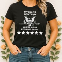 My Right Don't end Womens T-Shirt