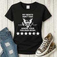 My Right Don't end Womens T-Shirt