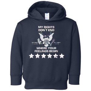 My Right Don't end Toddler Hoodie