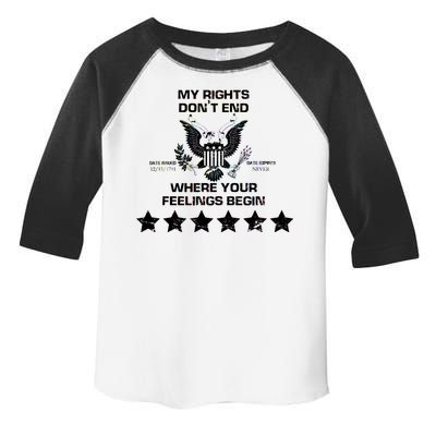 My Right Don't end Toddler Fine Jersey T-Shirt