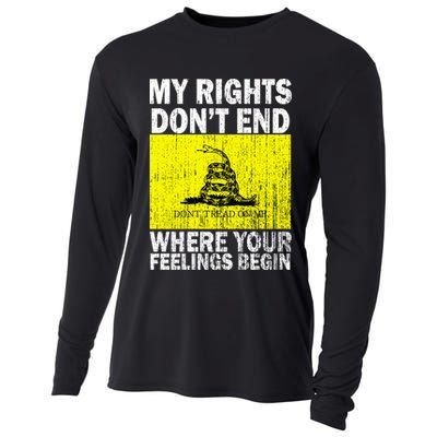 My Rights Don't End Where Your Feelings Begin Cooling Performance Long Sleeve Crew