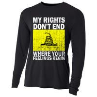 My Rights Don't End Where Your Feelings Begin Cooling Performance Long Sleeve Crew