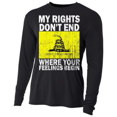 My Rights Don't End Where Your Feelings Begin Cooling Performance Long Sleeve Crew