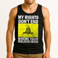 My Rights Don't End Where Your Feelings Begin Tank Top