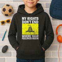 My Rights Don't End Where Your Feelings Begin Kids Hoodie