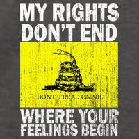 My Rights Don't End Where Your Feelings Begin Vector Backpack