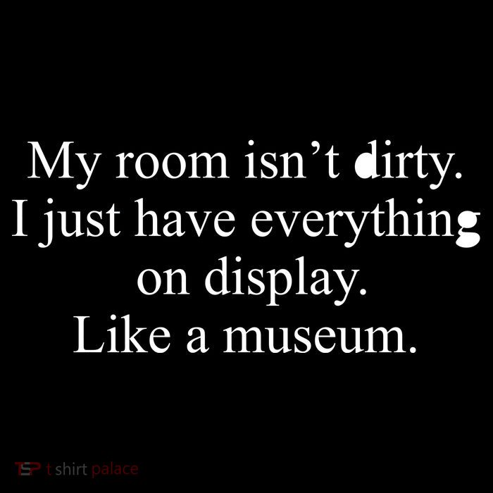 My Room Isn't Dirty Display Like A Museum 16 in Basic Backpack