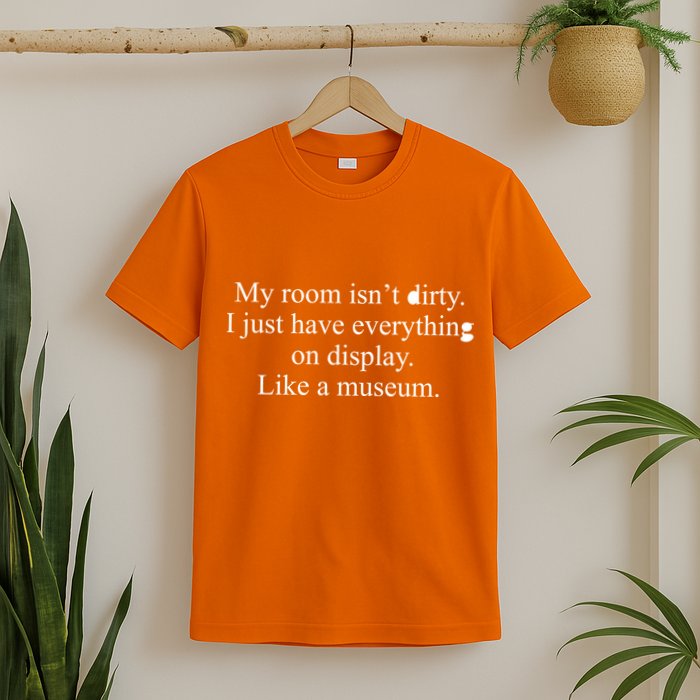 My Room Isn't Dirty Display Like A Museum T-Shirt