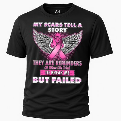 My Scars Tell A Story Breast Cancer Awareness Performance Shirt