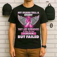 My Scars Tell A Story Breast Cancer Awareness T-Shirt