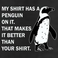 My Shirt Has A Penguin On It Cool Comfort Performance Bucket Hat