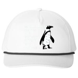 My Shirt Has A Penguin On It Snapback Five-Panel Rope Hat