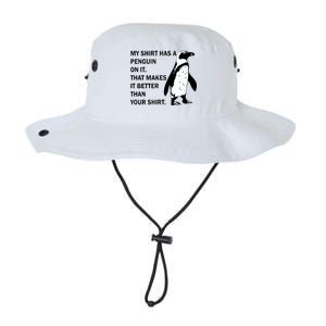 My Shirt Has A Penguin On It Legacy Cool Fit Booney Bucket Hat