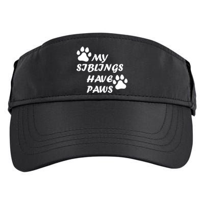 My Siblings Have Paws Adult Drive Performance Visor