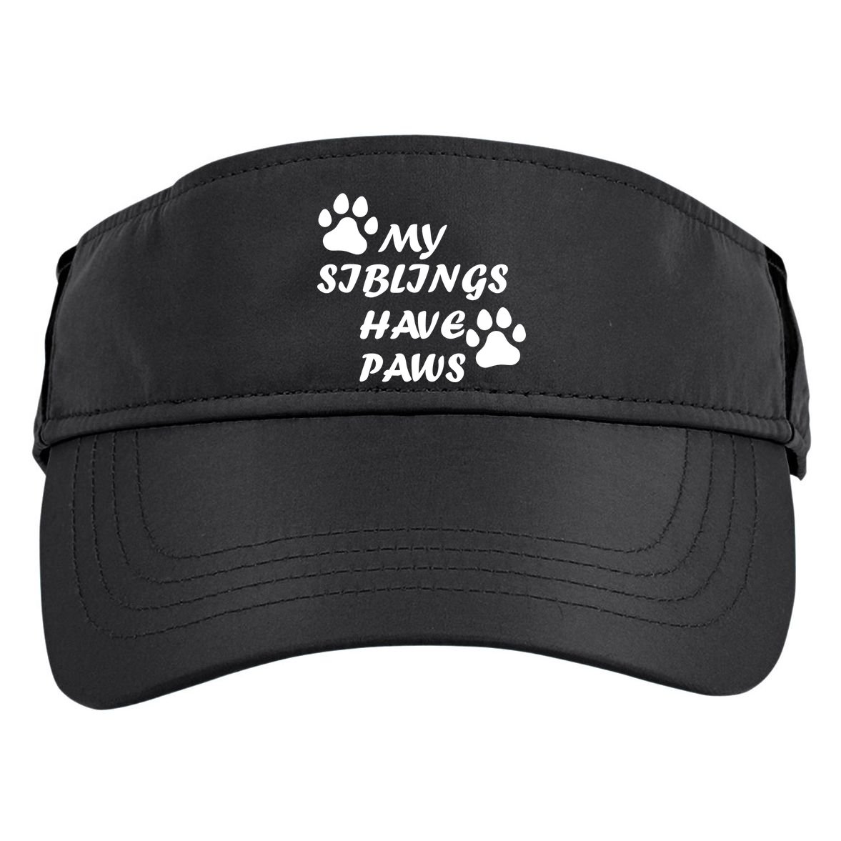 My Siblings Have Paws Adult Drive Performance Visor