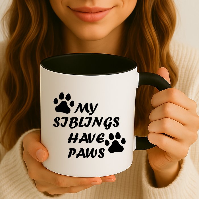 My Siblings Have Paws Mug