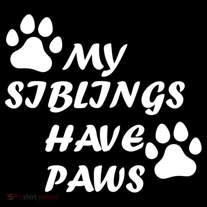 My Siblings Have Paws Bag