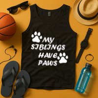My Siblings Have Paws Tank Top