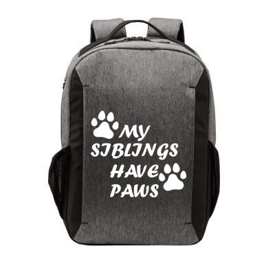 My Siblings Have Paws Vector Backpack