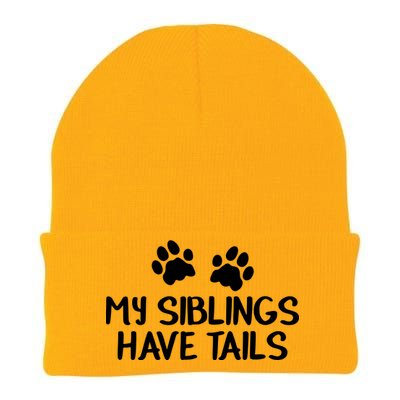 My Siblings Have Tails Knit Cap Winter Beanie