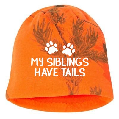 My Siblings Have Tails Kati - Camo Knit Beanie