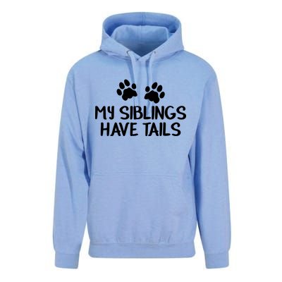 My Siblings Have Tails Unisex Surf Hoodie