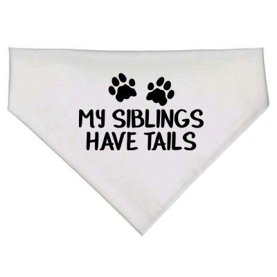 My Siblings Have Tails USA-Made Doggie Bandana