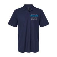 My Sister Is Awesome And I'm Lucky I Am Her Brother Softstyle Adult Sport Polo