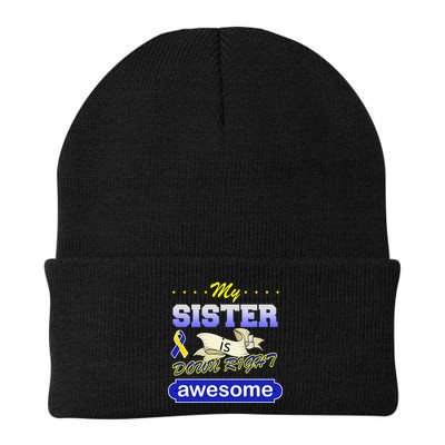 My Sister Is Down Right Awesome Beanie