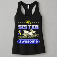 My Sister Is Down Right Awesome Womens Tank Top