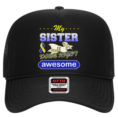My Sister Is Down Right Awesome Trucker Hat