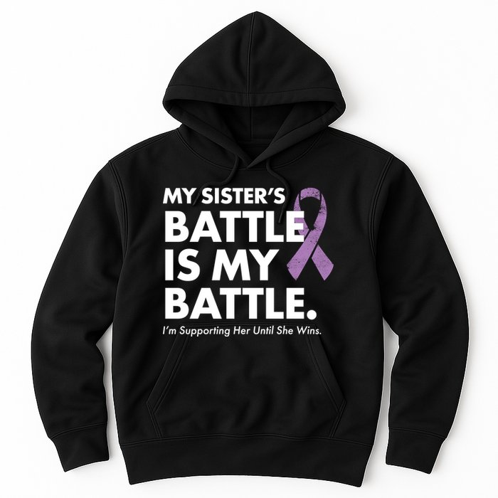 My Sisters Battle Is My Battle Lupus Hoodie