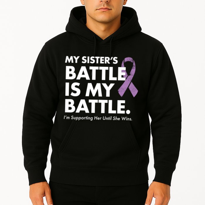 My Sisters Battle Is My Battle Lupus Hoodie