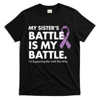 My Sisters Battle Is My Battle Lupus T-Shirt