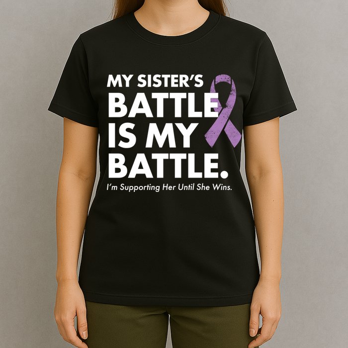 My Sisters Battle Is My Battle Lupus T-Shirt
