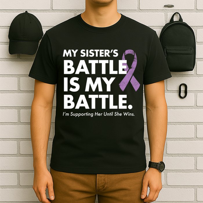 My Sisters Battle Is My Battle Lupus T-Shirt