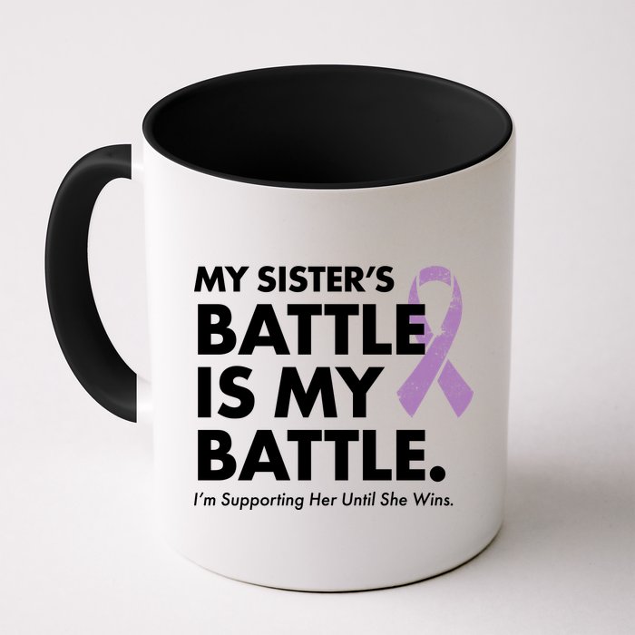 My Sisters Battle Is My Battle Lupus Mug